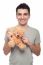 Man Holding Teddy Bear