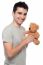 Man Holding Teddy Bear