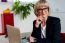 Thoughtful Business Lady Seated In Office