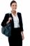 Corporate Woman With Office Bag