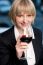 Corporate Lady Drinking Red Wine