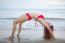 Woman Posing At Beach