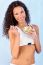 Fitness Girl Holding Plate With Salad