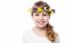 Smiling Kid Wearing Flower Wreath