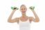 Woman Dumbbells