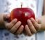 Girl Holding Apple