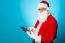 Santa Using Newly Launched Electronic Tablet Device