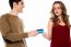 Boyfriend Handing Over Credit Card