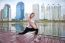 Young Woman Doing Stretching Exercise