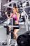 Active Woman In Gym