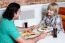 Couple Enjoying Dinner At A Restaurant