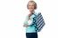 Senior Woman Posing With Shopping Bag