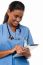 Female Physician Holding Tablet Pc