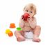 Cute Infant Boy With Apple