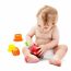 Cute Infant Boy With Apple