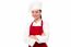 Cheerful Confident Young Female Chef