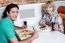 Young Smiling Couple Enjoying Meals