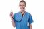 Female Physician Posing With Stethoscope