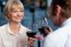 Couple Toasting Wine Glasses