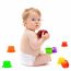 Cute Infant Boy With Apple