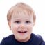 Toddler Blond And Blue Eyes Boy Child With Various Facial Expres