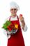 Male Chef Holding A Fresh Vegetables