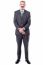 Full Length Of Happy Senior Businessman