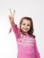 Girl Showing Victory Sign