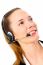 Woman With Headset