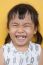 Face Of Asian 4s Year Old Laughing Show Good Healthy Tooth ,happ