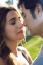 Outdoor Portrait Of Young Caucasian Couple At The Park