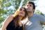 Outdoor Portrait Of Young Caucasian Couple At The Park