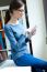 Young Worker Woman With Digital Tablet In Her Office