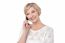 Cheerful Lady Talking On Phone