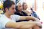 Young People Resting After Class In The Gym