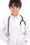 Young Boy Dressed As Doctor