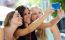 Group Of Friends Taking Selfie In The Street