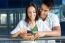 Young Couple With Smart Phone