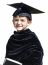 Happy Kid Graduate With Graduation Cap