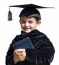 Cute Kid Graduate With Graduation Cap