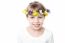 Cute Little Girl Wearing Head Wreath