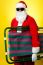 Santa Claus Carrying Chair To Relax