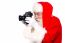 Santa Claus Taking Photo By Camera