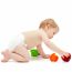 Cute Infant Boy With Apple