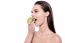 Woman Eating Apple