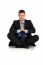 Businessman Practice Yoga