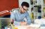 Handsome Young Businessman Working In The Office