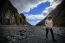 Woman Trekking In Franz Josef Glacier New Zealand