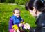 Mother Weaves A Wreath Of Dandelions