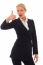 Businesswoman With Thumb Up